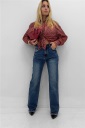 camicia leggermente trasparente trace